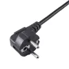 Akyga AK-PC-05A Cavo di alimentazione CEE 7/7 a IEC C13, 5 m, nero