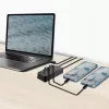 Hub USB 3.2 Gen1, 4x USB-A interruttore on/off