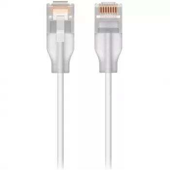 Cavo patch di rete UBIQUITI UACC-Cable-Patch-EL Cat6 RJ-45 2.5GbE PoE++ 0,15 m bianco traslucido (24 pz.)