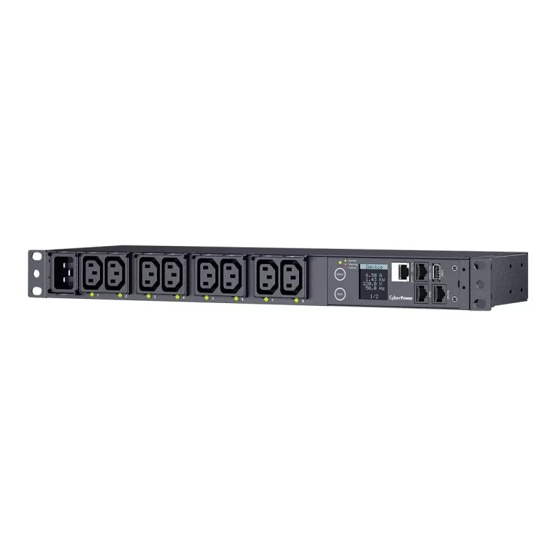 CyberPower PDU41005 Power Distribution Unit (PDU) 8 uscite AC 1U nero