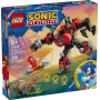 Set giocattolo da costruzione LEGO Sonic the Hedgehog 77005 Knuckles vs Dr Eggman Egg Crusher Mech, 350 pezzi, età 8+