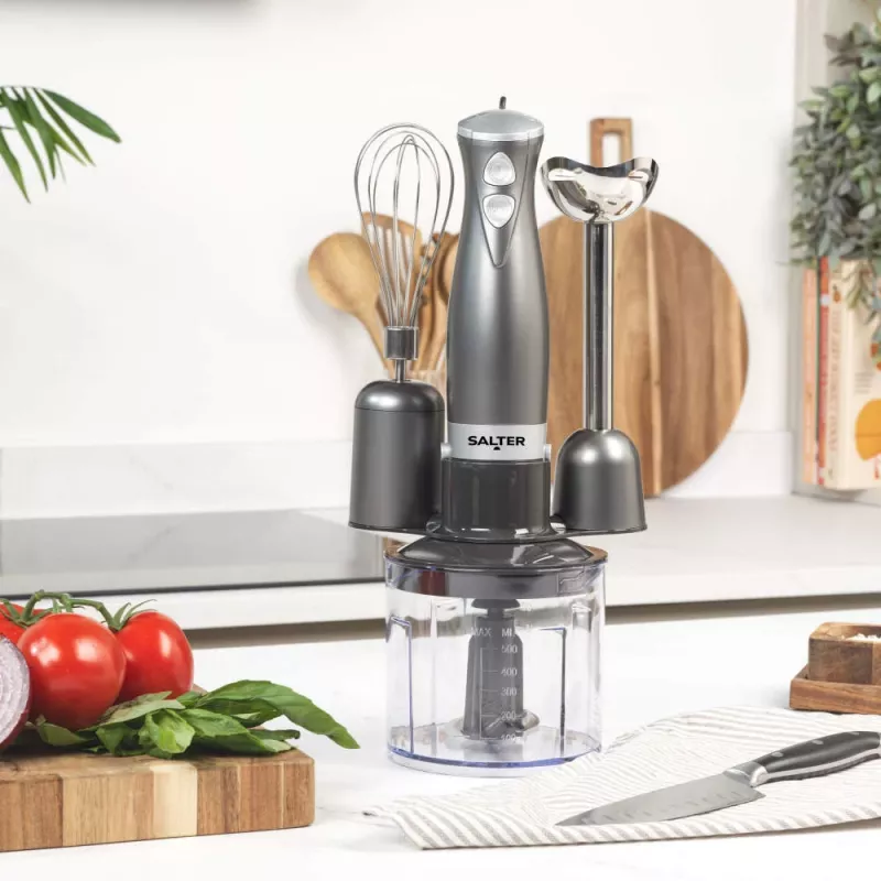 Salter EK2827GUNMETALFVDE Cosmos set frullatore 3 in 1
