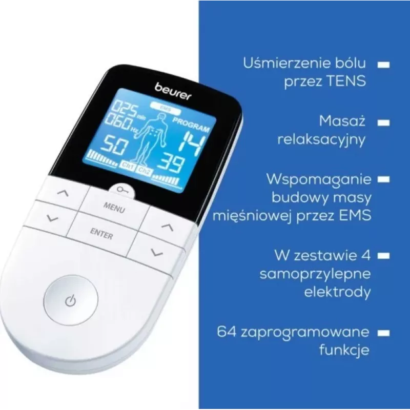 Beurer EM 49 stimolatore muscolare TENS/EMS