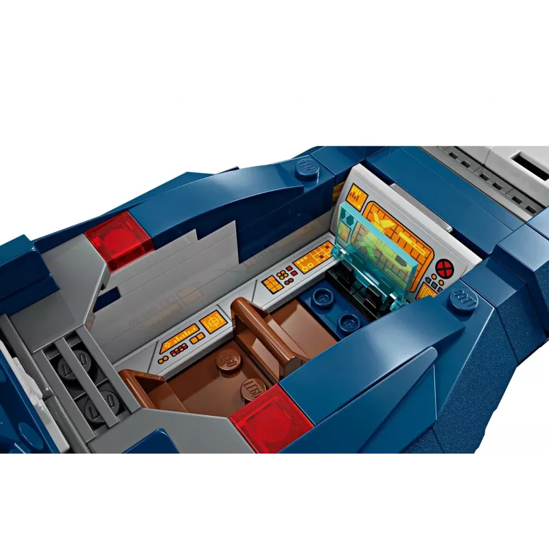 Giocattolo da costruzione LEGO Marvel Super Heroes X-Jet 76281 con 5 minifigure