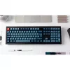 V6 Max, tastiera da gaming nero/blu-grigio, layout DE, Gateron Jupiter Red, Hot-Swap, RGB