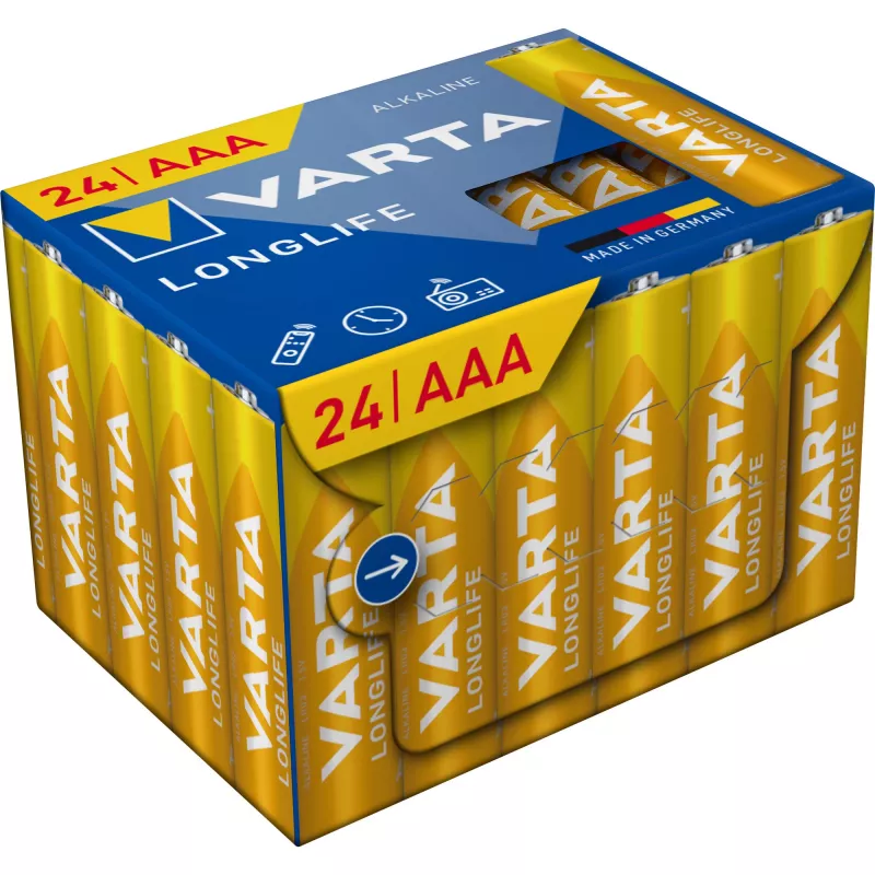 Batteria longlife LR03 Box, AAA (Micro) (24 pz.)