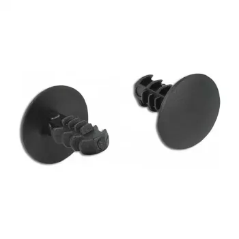 Clip ad albero di Natale DeLOCK 60188 nero nylon 10 pezzi
