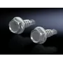 Vite Rittal 2487.000, acciaio inossidabile, lunghezza 9,5 mm, confezione da 300 pezzi