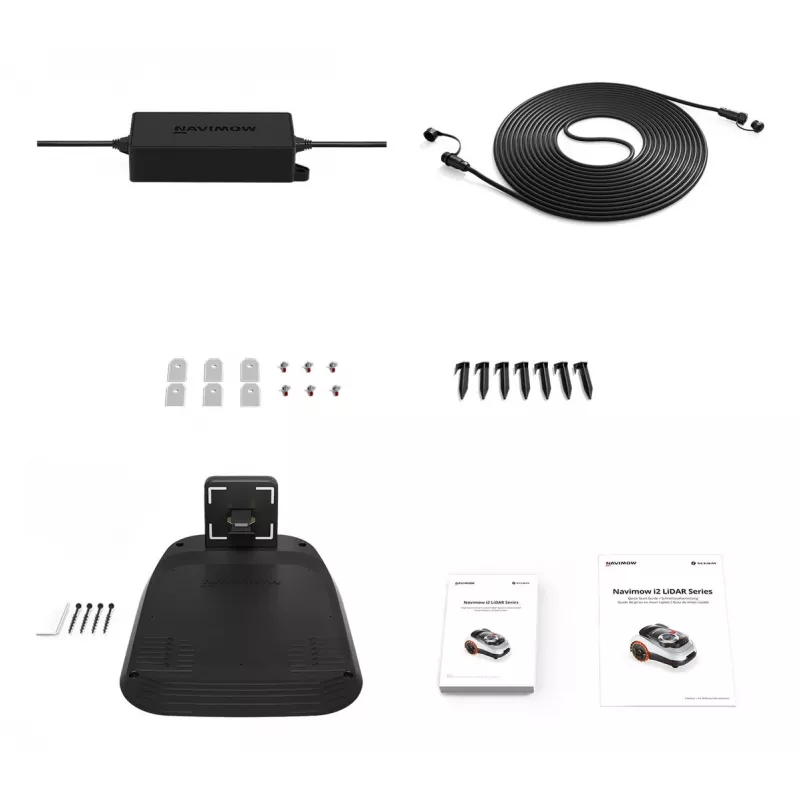 Robot rasaerba Segway Navimow i215 LiDAR – larghezza di taglio 22 cm, altezza 2–7 cm, batteria
