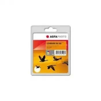 AgfaPhoto 27 ml - colore (ciano, magenta, giallo) - compatibile - rigenerata - cartuccia inchiostro (alternativa a: Lexmark 17G0060E, Lexmark 60)