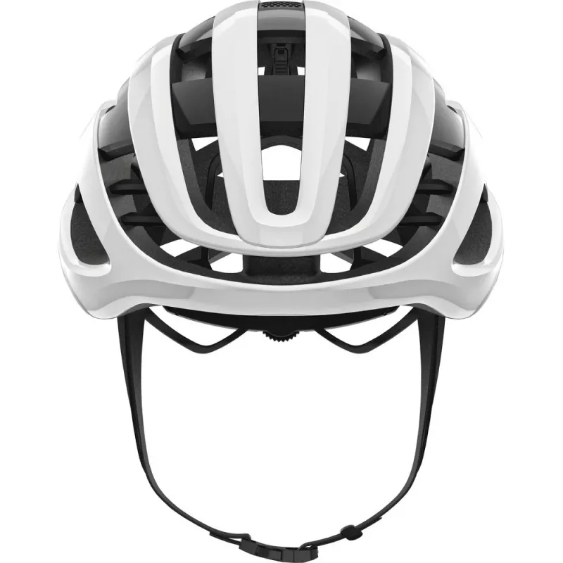 Casco a calotta ABUS AirBreaker nero bianco costruzione In-Mold