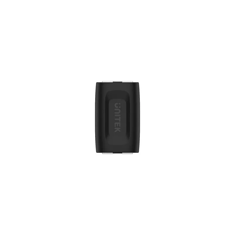Unitek A1026BK giunzione RJ45 femmina-femmina, Cat.6, 1 Gbps, nero