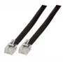 EFB-Elektronik cavo modulare nero, 2 x RJ12 (6/6) connettore maschio, 1:1, 1,0 m Produttore: EFB Elektronik (K2404SW.1)