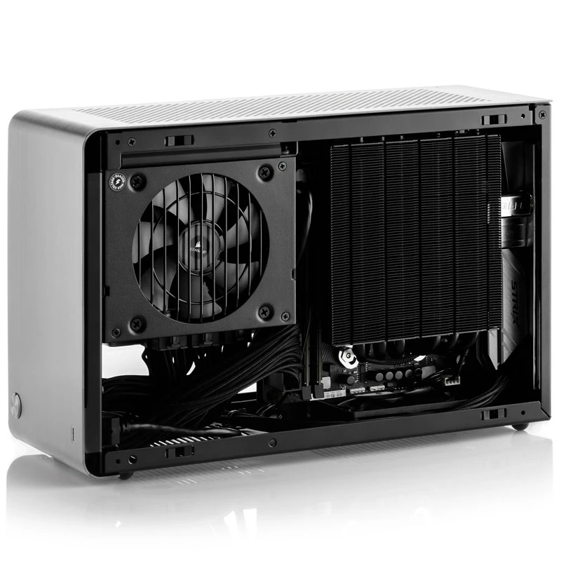 DAN Cases A4-SFX V4.1 - nero + Alpenföhn Ridge - 120 mm