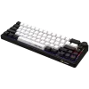 LORGAR KBP70MW, tastiera da gaming meccanica wireless 65% Pro, nero/rosso, layout EN