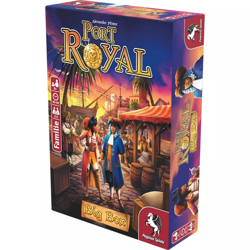 Pegasus Spiele Port Royal Big Box gioco da tavolo