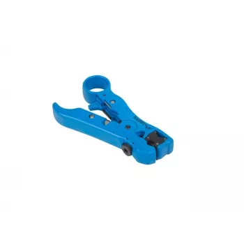 Pinza spellafili LANBERG NT-0102, impugnatura in plastica, isolamento protettivo, lame sostituibili, blu