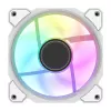 Ventola di raffreddamento Darkflash DR08 (bianco) — ventola per case/CPU, modello DR08 bianco, singola ventola da 120 mm