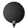 Caricabatterie Baseus CCED000001 per dispositivi mobili cuffie, smartphone nero USB ricarica wireless per interni