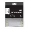 Cavo patch Cat.6 rame UTP 10 m grigio