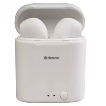 Cuffie con microfono Denver TWE-46WHITE