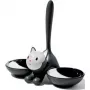 Alessi Tigrito ciotola per gatti nero (AMMI09 B)