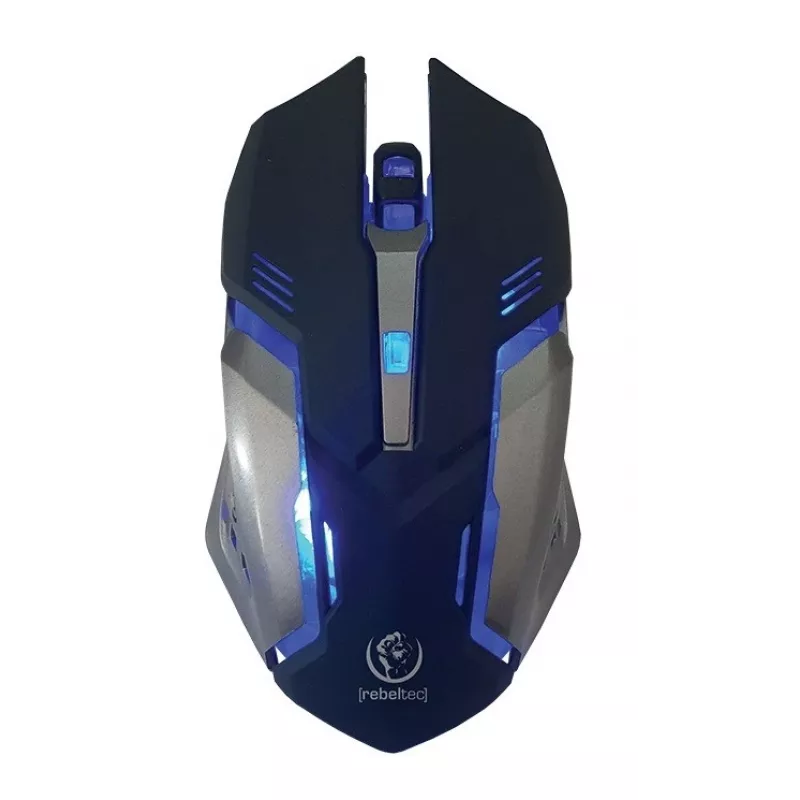 Tastiera e mouse inclusi Rebeltec SHERMAN Gaming USB QZERTY inglese nero