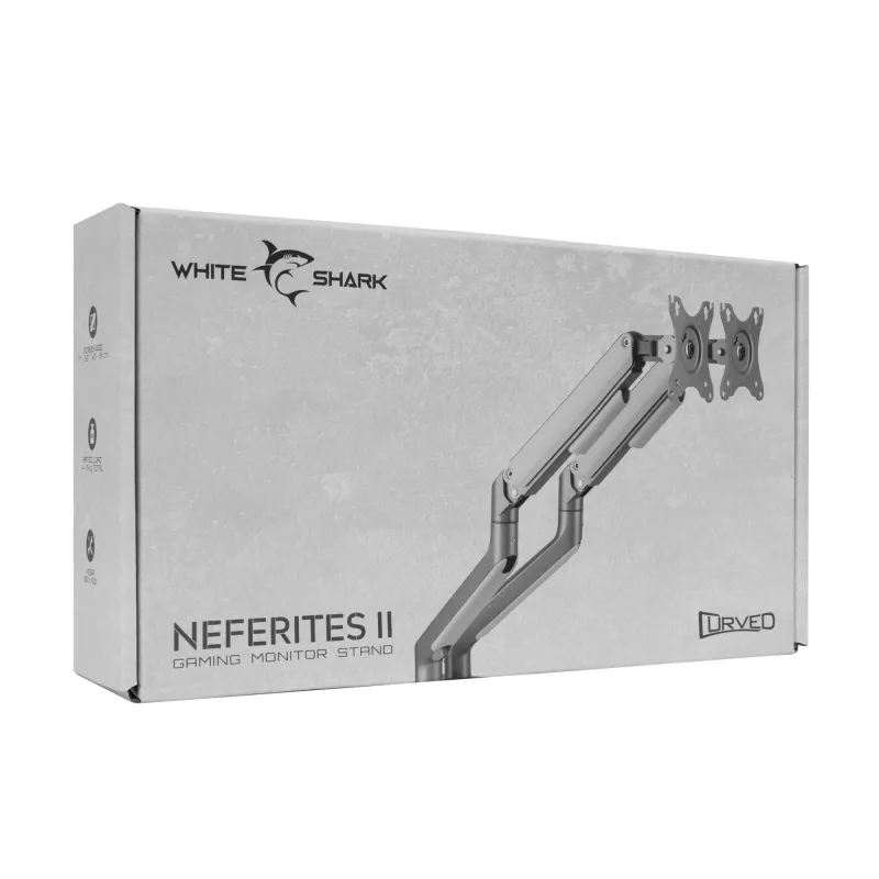 Maschera da sub White Shark Neferites II GMS-3208 — antiappannamento, costruzione robusta