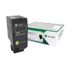 Lexmark 75B20Y0 cartuccia toner, gialla, 10000 pagine