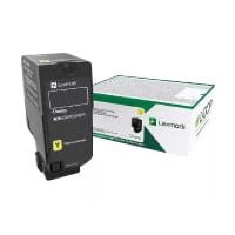 Lexmark 75B20Y0 cartuccia toner, gialla, 10000 pagine