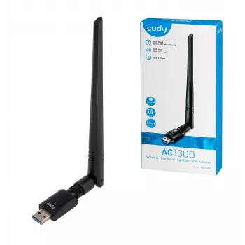 Scheda di rete Cudy WU1400 WLAN 867 Mbit/s USB dualband Wi-Fi 5