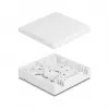 Presa per fibra ottica DeLOCK 2 x SC simplex LC duplex bianco