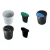 Helit cestino interno H6106995 6 litri per H 61061/H 61062 nero