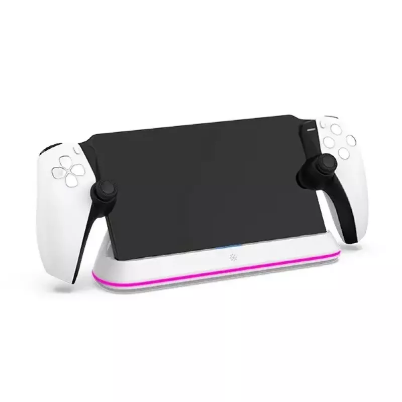 Sistema di ricarica Subsonic SA5708 per Playstation Portal con cavo nero bianco