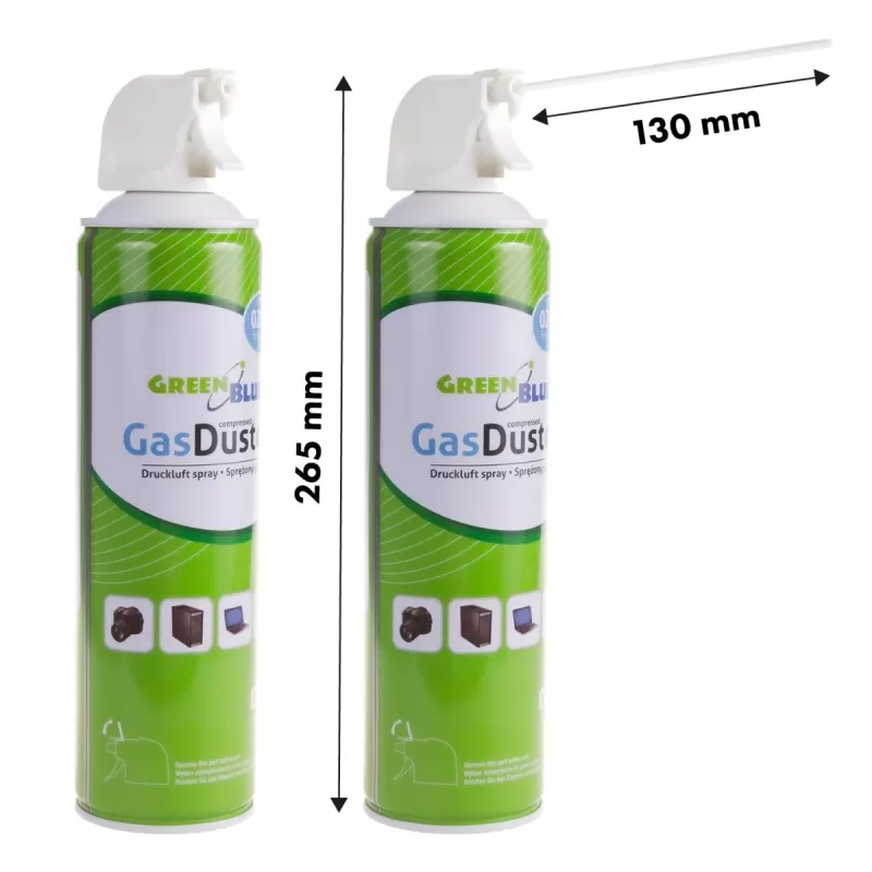 Pistola a spruzzo ad aria compressa GreenBlue GB600 600 ml - pistola spray