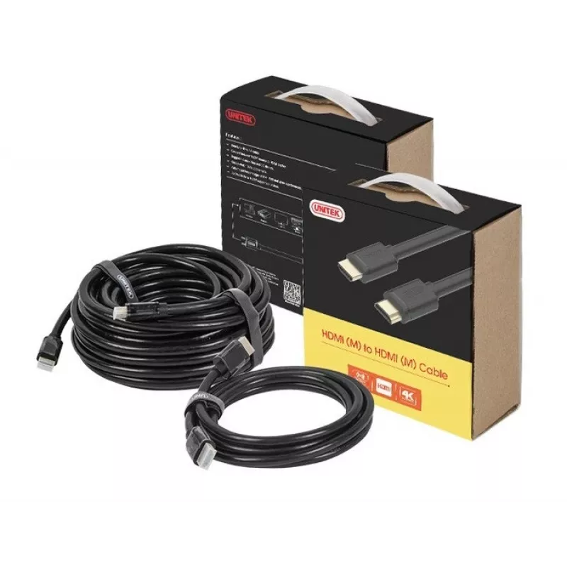 Cavo HDMI UNITEK Y-C137M 1,5 m HDMI tipo A (standard) nero