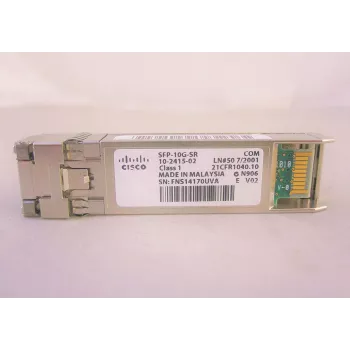 Modulo ricetrasmettitore ottico Cisco 10GBASE-SR SFP 10 Gbit/s per fibra multimodale