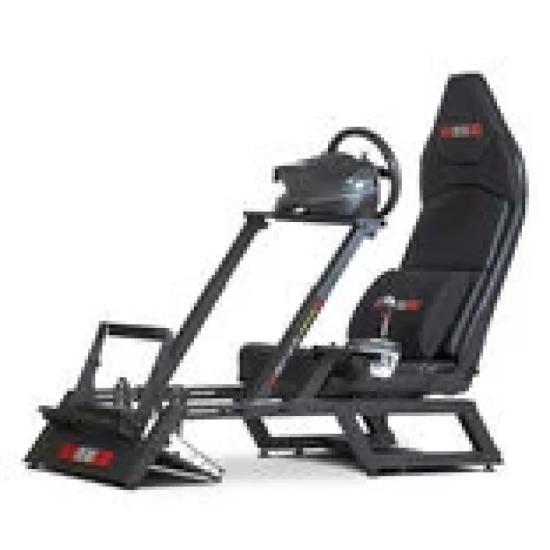 Next Level Racing F-GT Formula > Simulator Cockpit + Tappetino da gaming per pavimento