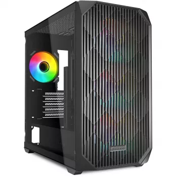 Sharkoon MK3 RGB Micro Tower nero