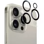 Vetro protezione fotocamera NEVOGLASS 3D (trasparente/nero, iPhone 17 Pro)