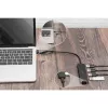 Hub USB, Digitus, DA-70235, 4 porte, USB 3.2 Gen 1, Type-A e Type-C, 12000 Mbit/s