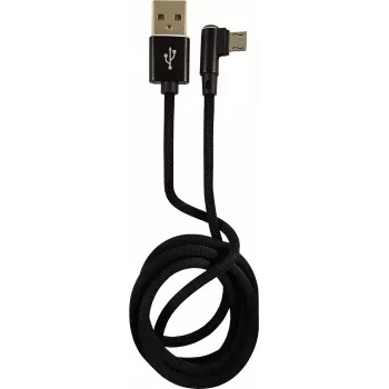 Cavo LC-POWER USB-Micro-1M-2 1 m nero, USB-A a Micro-USB (LC-C-USB-MICRO-1M-2)