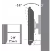 Sbox PLB-3422T supporto orientabile per TV LED a schermo piatto 23-43 35kg