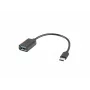 Cavo USB Lanberg AD-OTG-UC-01 0,15 m USB 2.0 USB A USB C nero