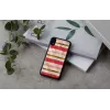 Custodia per smartphone iKins per iPhone XR — design short cake, nero