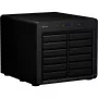 Case HDD/SSD Synology DX1222 12 unità 192 TB Nero