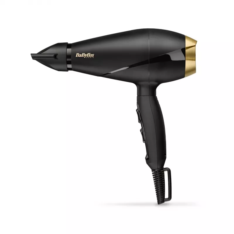 Asciugacapelli BaByliss 6704E 2000 W nero, oro