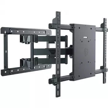 HAGOR BrackIT XXL HD II - kit di fissaggio (fissaggio a parete, braccio articolato, supporto VESA) - full-motion - per schermo piatto - nero - dimensione schermo