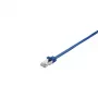 Cavo BlueCat.7 raw SFTP 2 m 6.6 ft BlueCat.7 raw SFTP - cavo - rete (V7CAT7FSTP-2M-BLU)