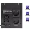 Qoltec Monolith 53775 gruppo di continuità UPS Line-Interactive, 1200 VA (1,2 kVA) / 720 W, AVR, 4 prese AC, nero